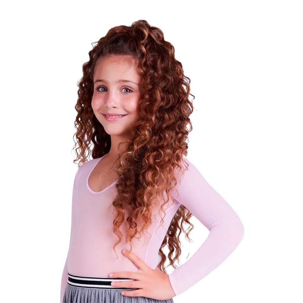 Blusa Infantil Menina Segunda Pele Manga Longa Ballet Frio