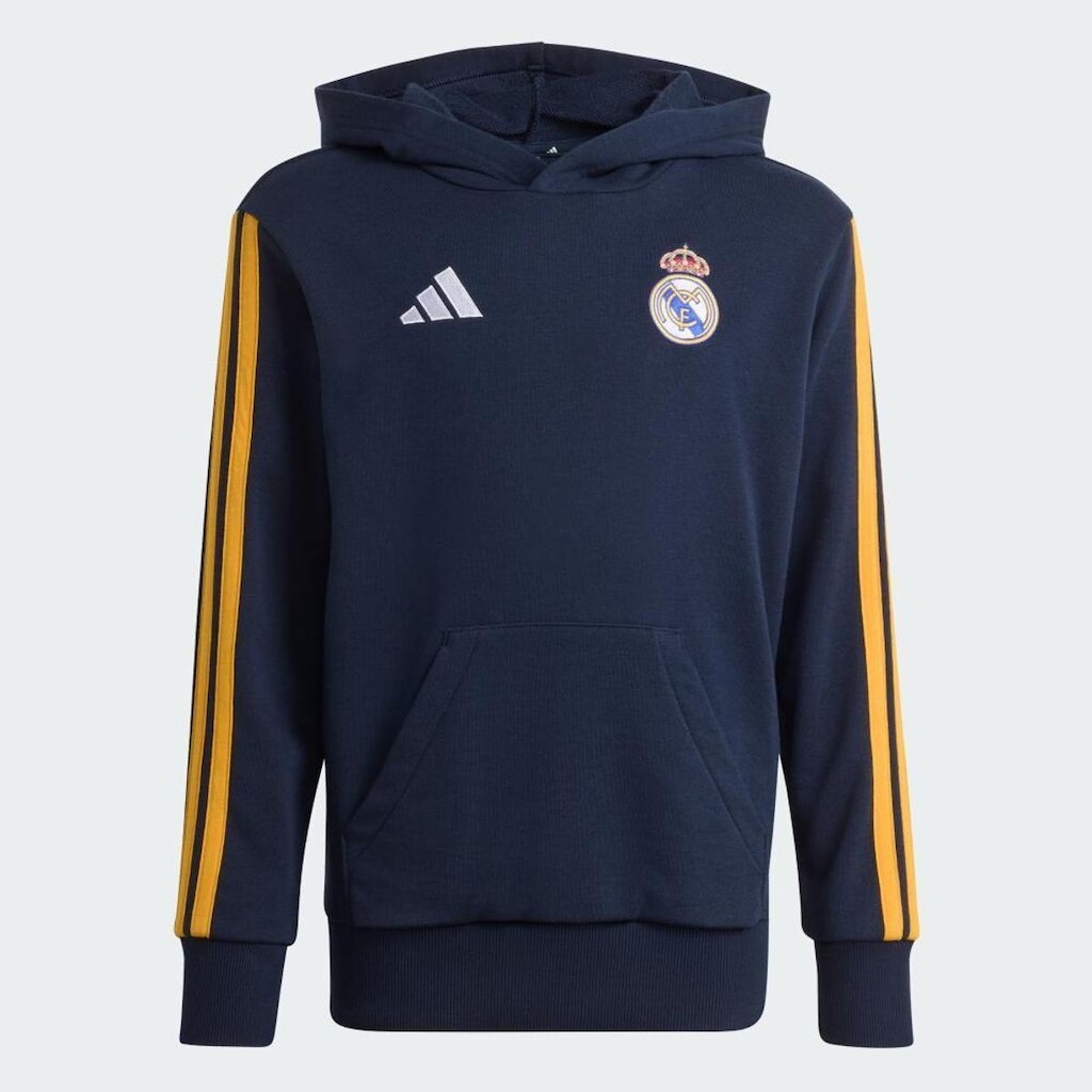 Blusa Infantil Real Madrid Adidas Capuz