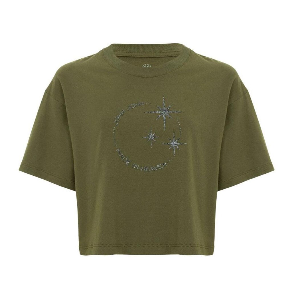 Blusa John John Cropped Disco Heaven Feminina