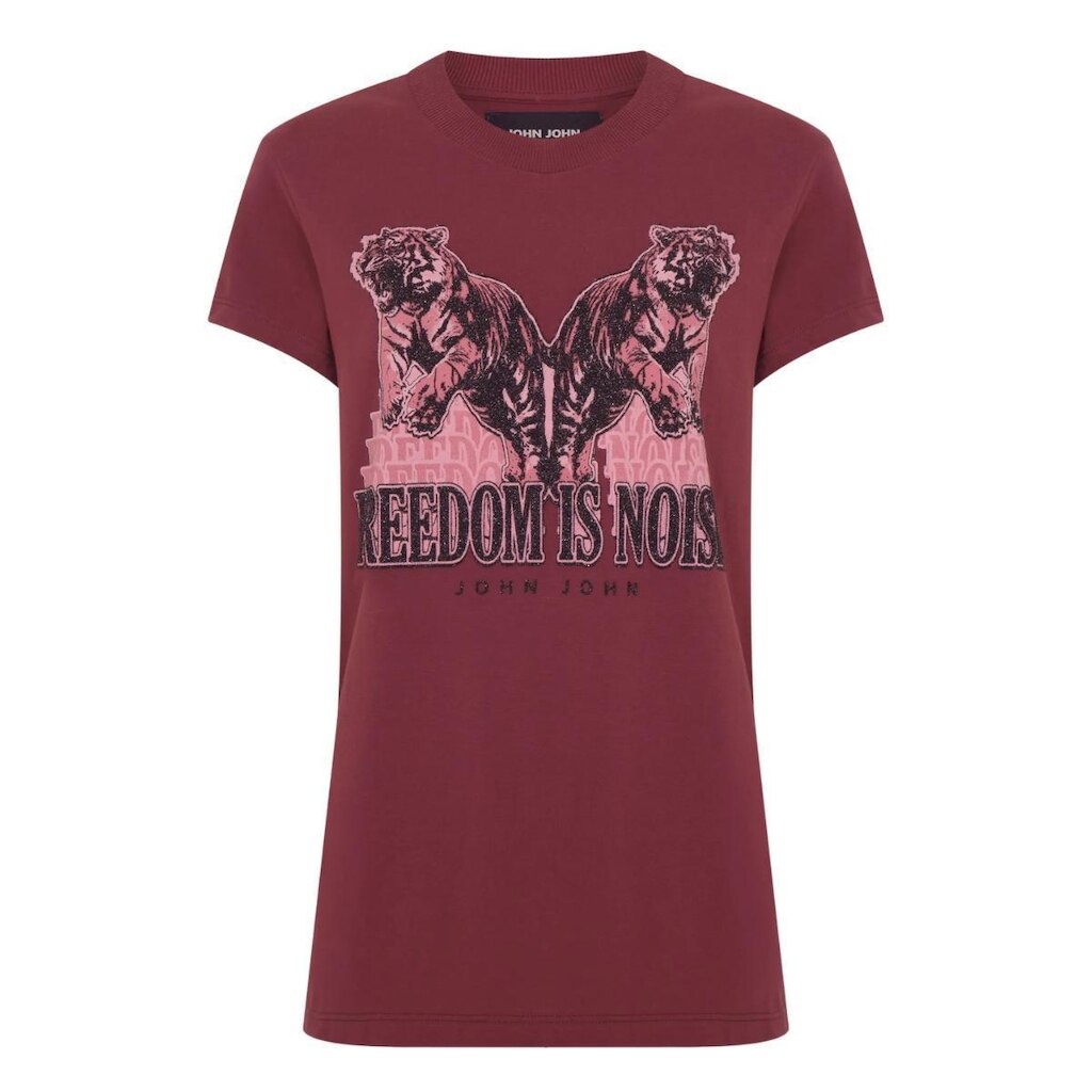 Blusa John John Justa Freedom Is Noise