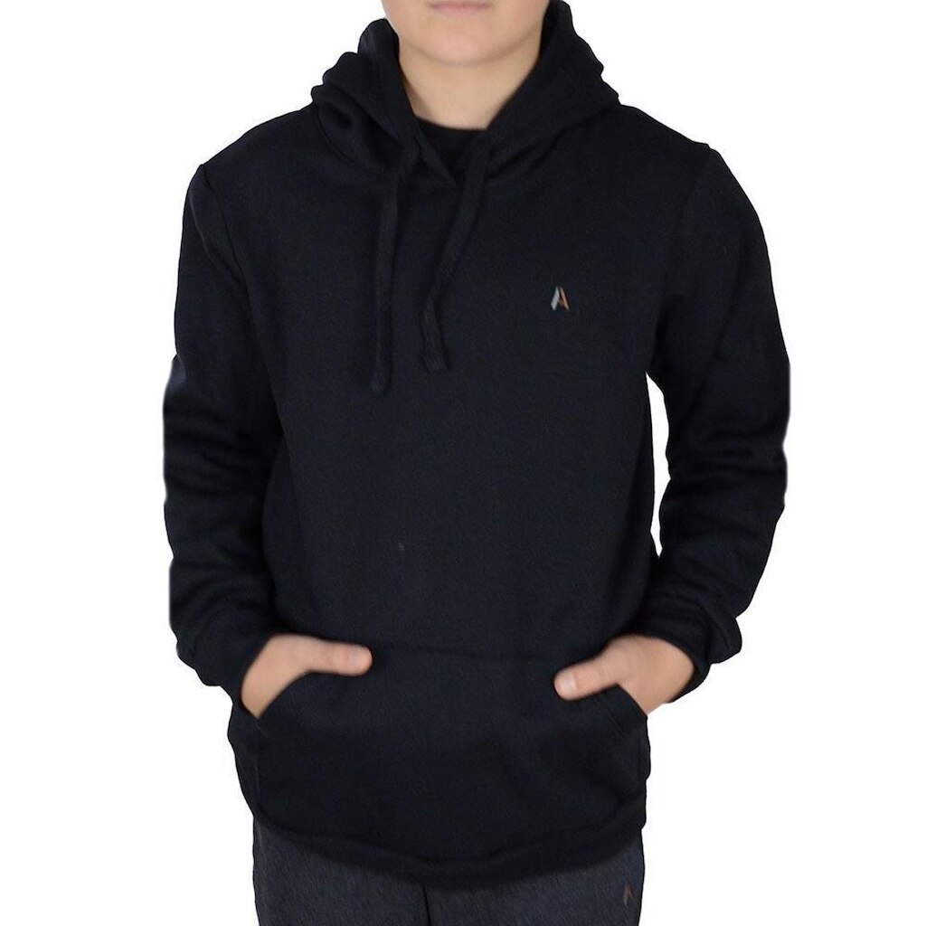 Blusa Juvenil Applicato Peluciada Moletom Cinza- BAS4300