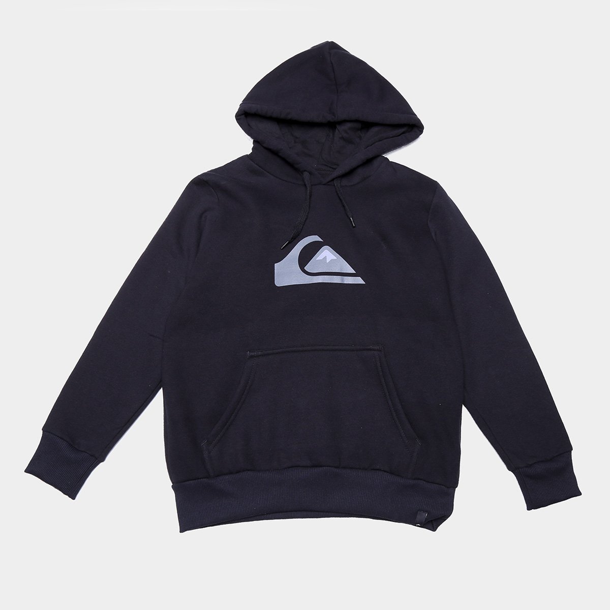Blusa Juvenil Quiksilver Big Logo c/ Capuz Masculina Zattini