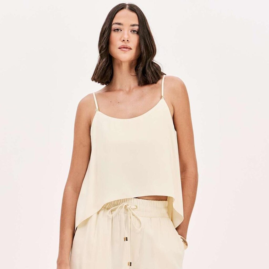 Blusa Lança Perfume Alça Curta Feminino