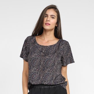 Blusa Lança Perfume Estampada Feminina