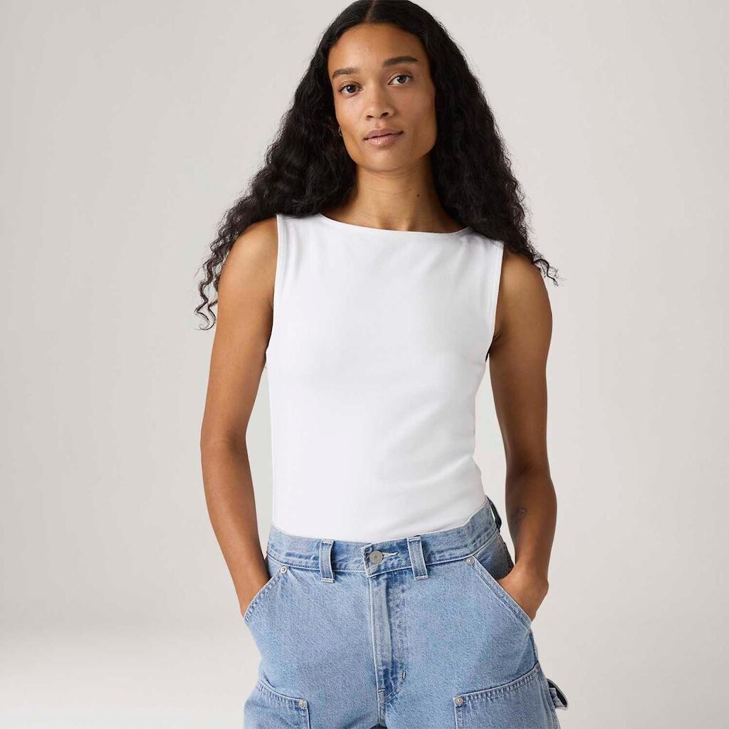 Blusa Levi's Blair Boatneck Branca Feminina