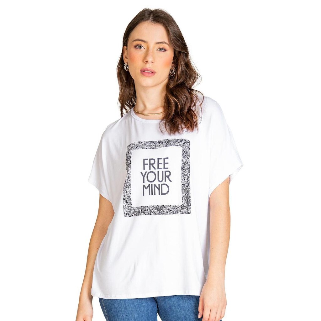 Blusa Malha Visco Premiere Branco