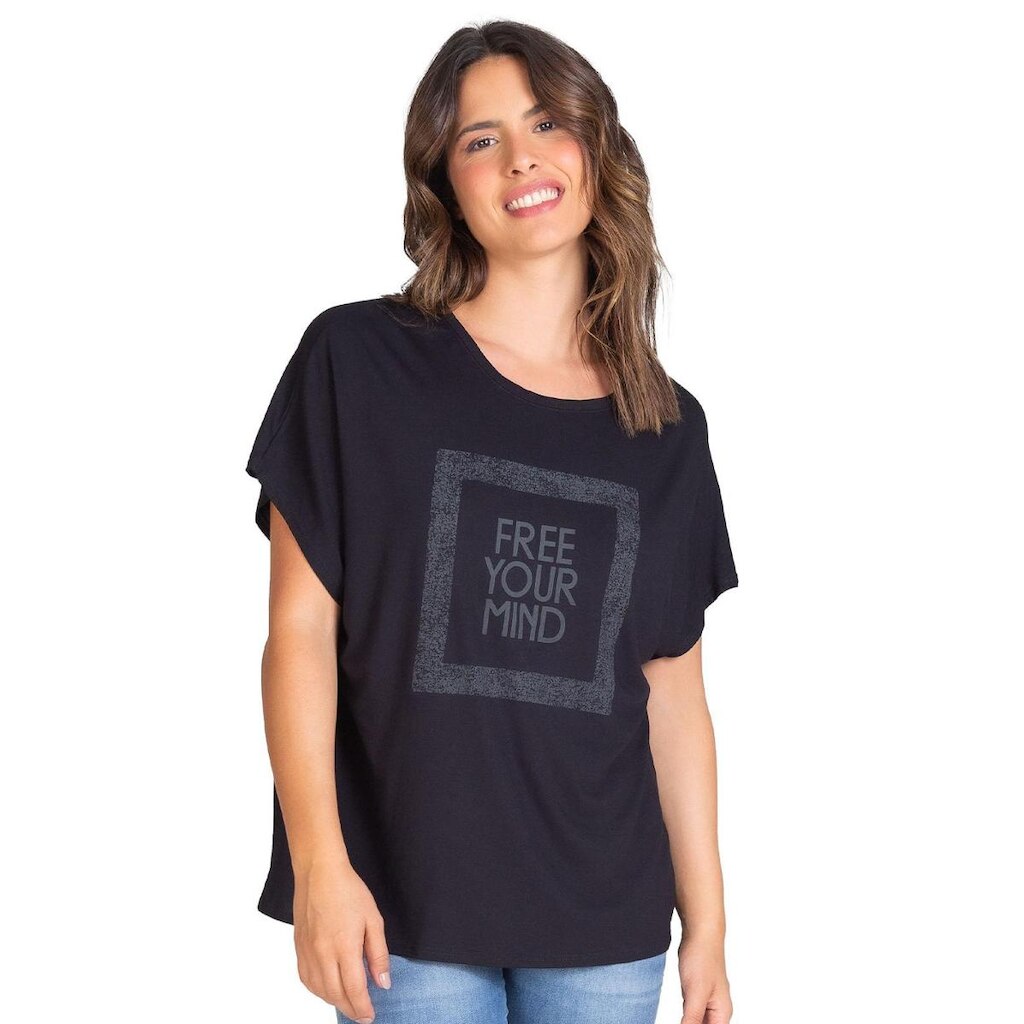 Blusa Malha Visco Premiere Preto