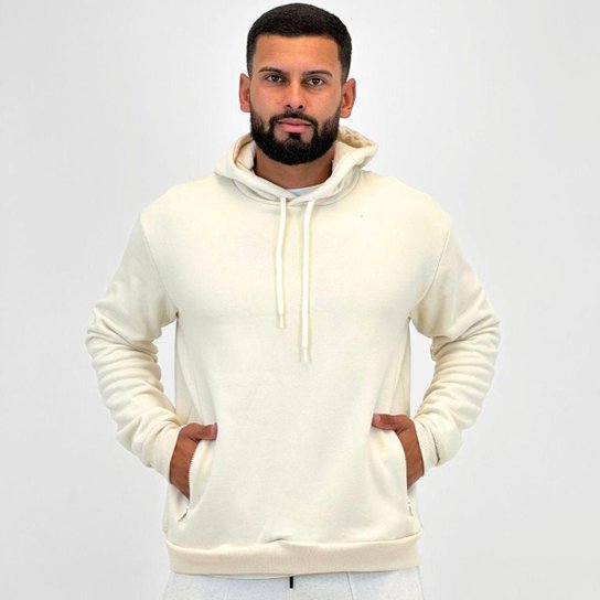 Blusa Malwee Moletom Fechada Capuz Masculina Zattini