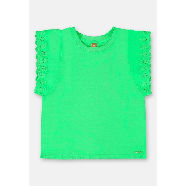 Blusa Manga Curta Básica Infantil Up Baby