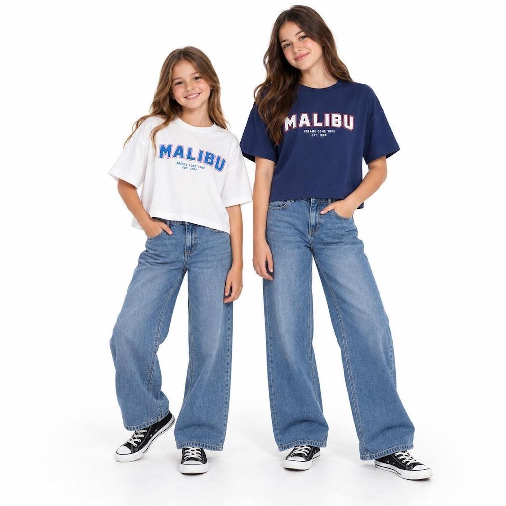 Blusa manga curta Malibu Elian