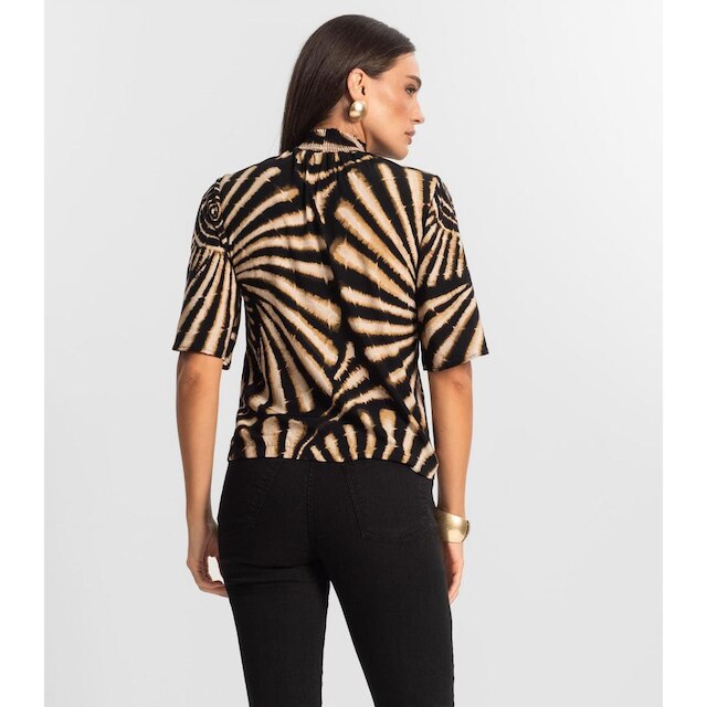 Blusa Manga Flutuante de Viscose Endless Feminino