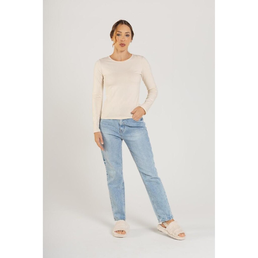 Blusa Manga Longa Feminina Just Basic