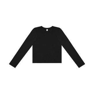 Blusa Manga Longa Feminina Rovitex Preto
