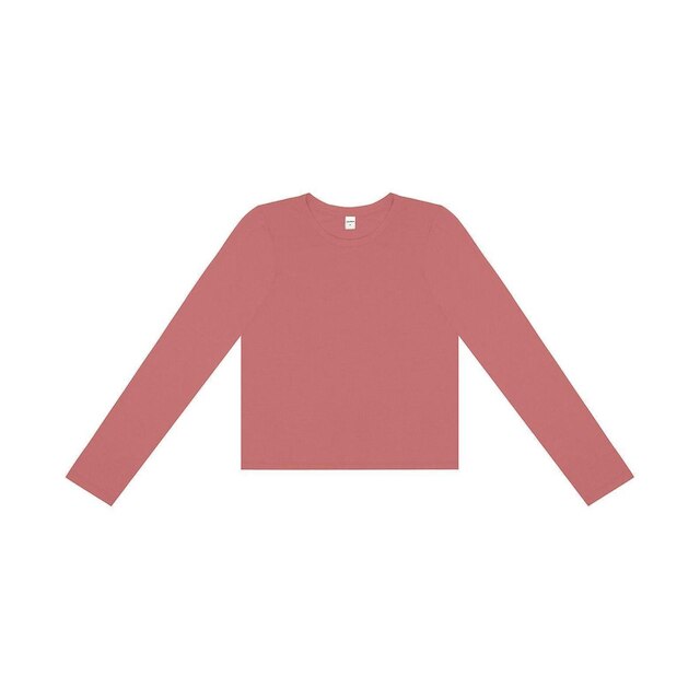 Blusa Manga Longa Feminina Rovitex Rosa