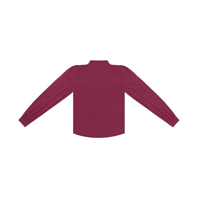 Blusa Manga Longa Feminina Rovitex Vermelho
