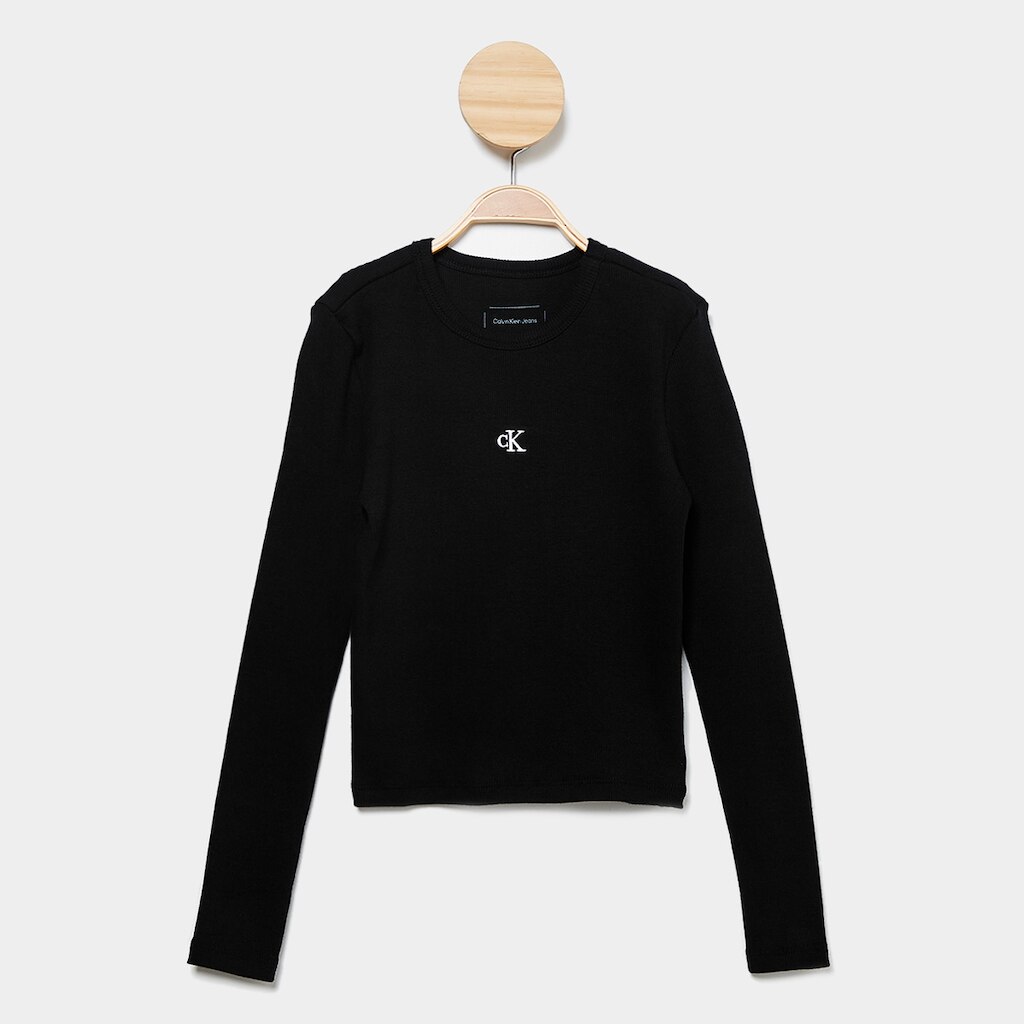 Blusa Manga Longa Infantil Calvin Klein Ribana Menina