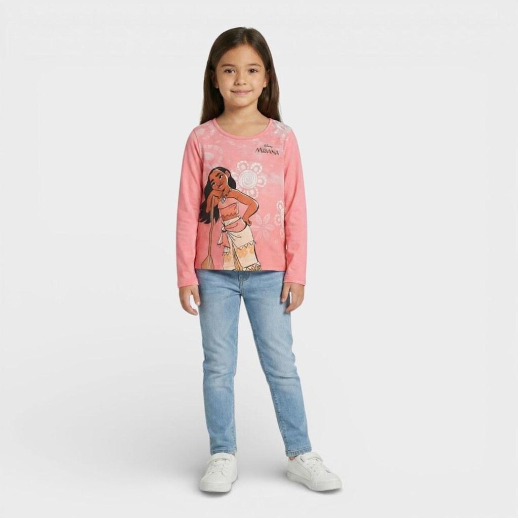Blusa Manga Longa Infantil Menina Brandili Moana