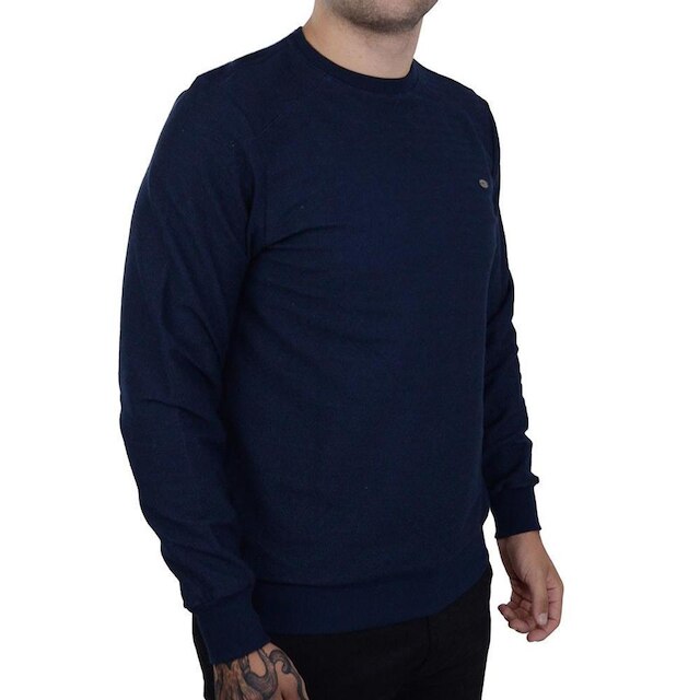 Blusa Masculina Applicato Moletom Marinho Navy - APT37