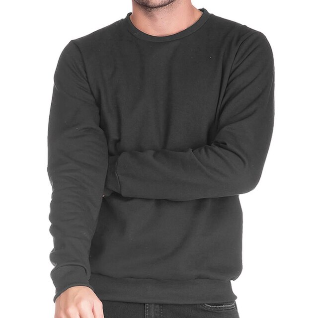 Blusa Masculina Moletom Básica Comfort