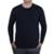 Blusa Masculina Ogochi Sueter Tricot Slim - Preto