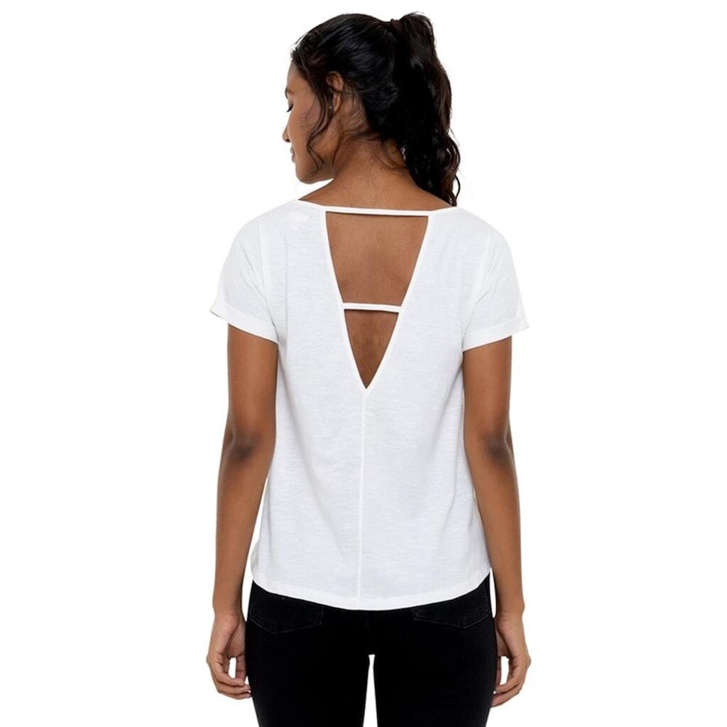 BLUSA M/C DREAMING WAVE - OFF WHITE - G