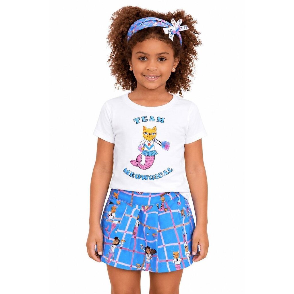 Blusa Menina Animadoras Subaquáticas Alphabeto
