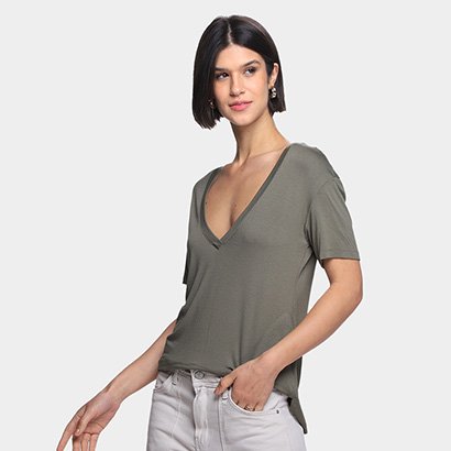 Blusa Mob Lisa Básica Feminina - Feminino