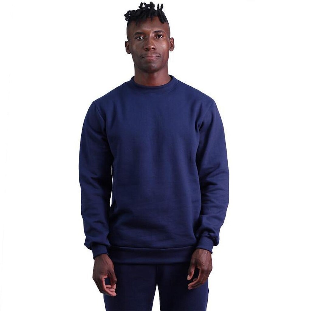 Blusa Moletom Basic MXD Conceito Sem Capuz e Bolso Sem Estampa