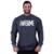 Blusa Moletom Basic MXD Conceito Sem Touca Moda Fitness Musculação - Grafite