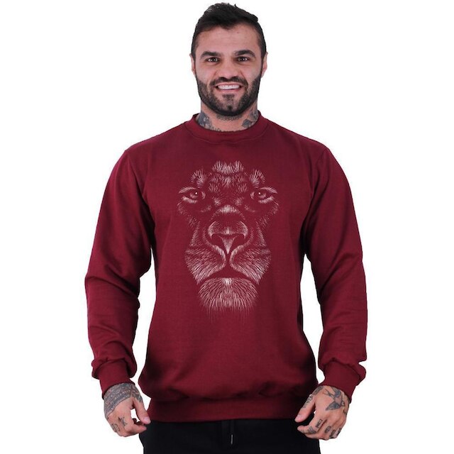 Blusa Moletom Basic MXD Conceito Sem Touca Treino De Inverno Fitness