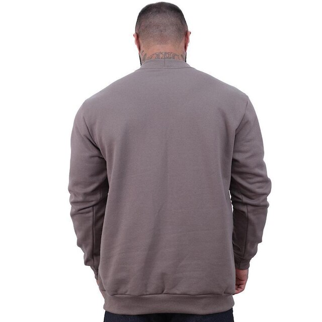 Blusa Moletom Basic MXD Conceito Sem Touca Treino De Inverno Fitness