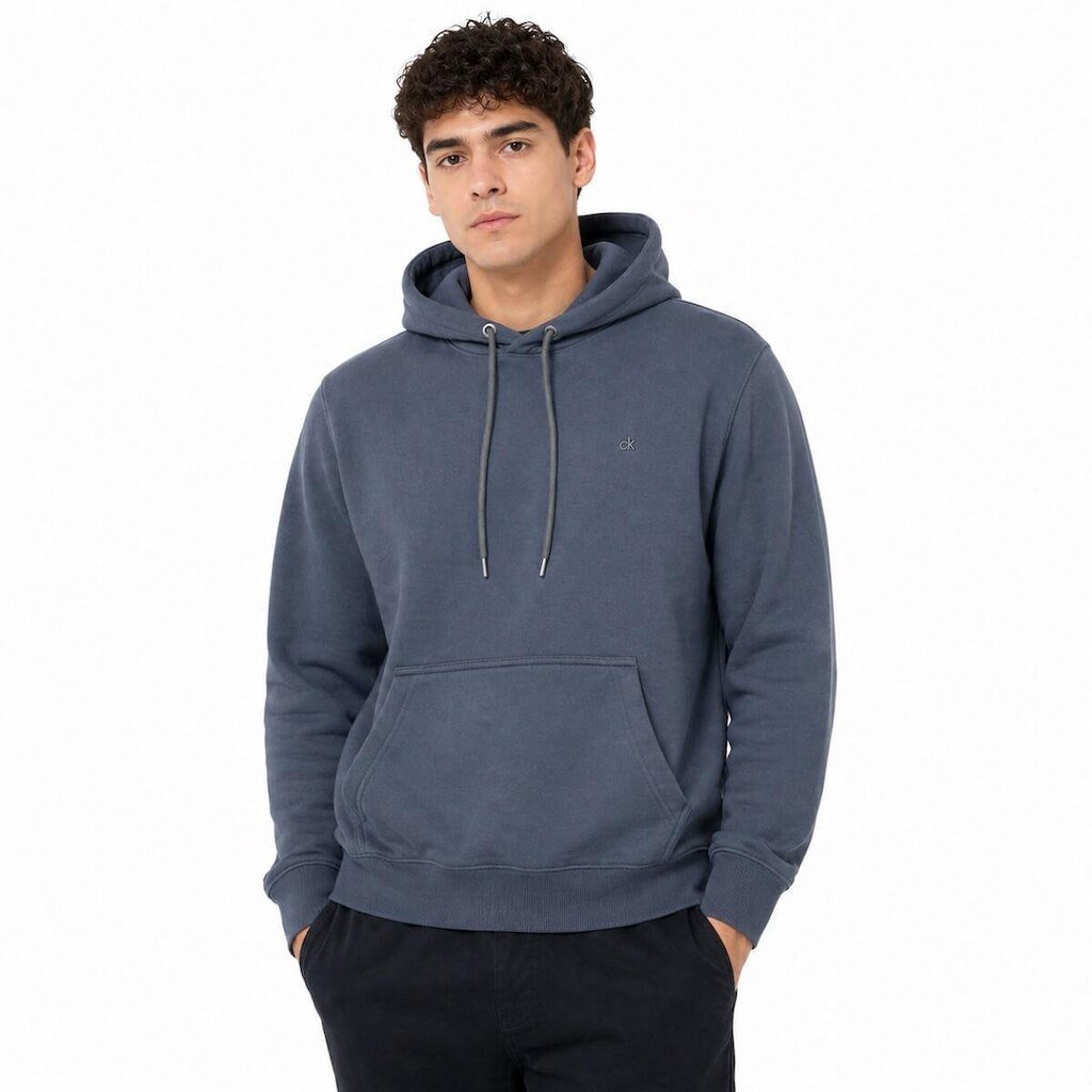 Blusa Moletom Básica Masculino Dixie com Capuz 14.07.1123 Preta