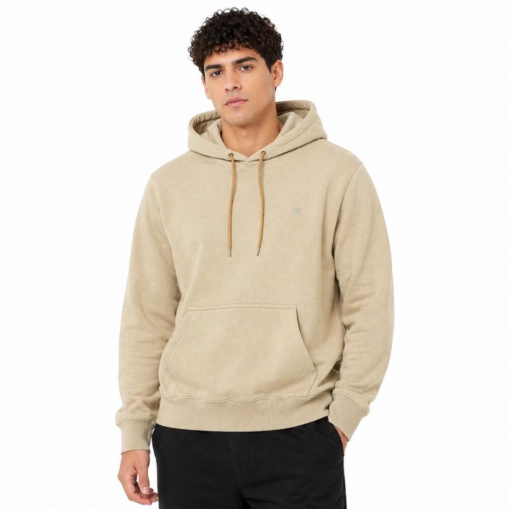 Blusa Moletom Básica Masculino Dixie com Capuz 14.07.1129 Marrom
