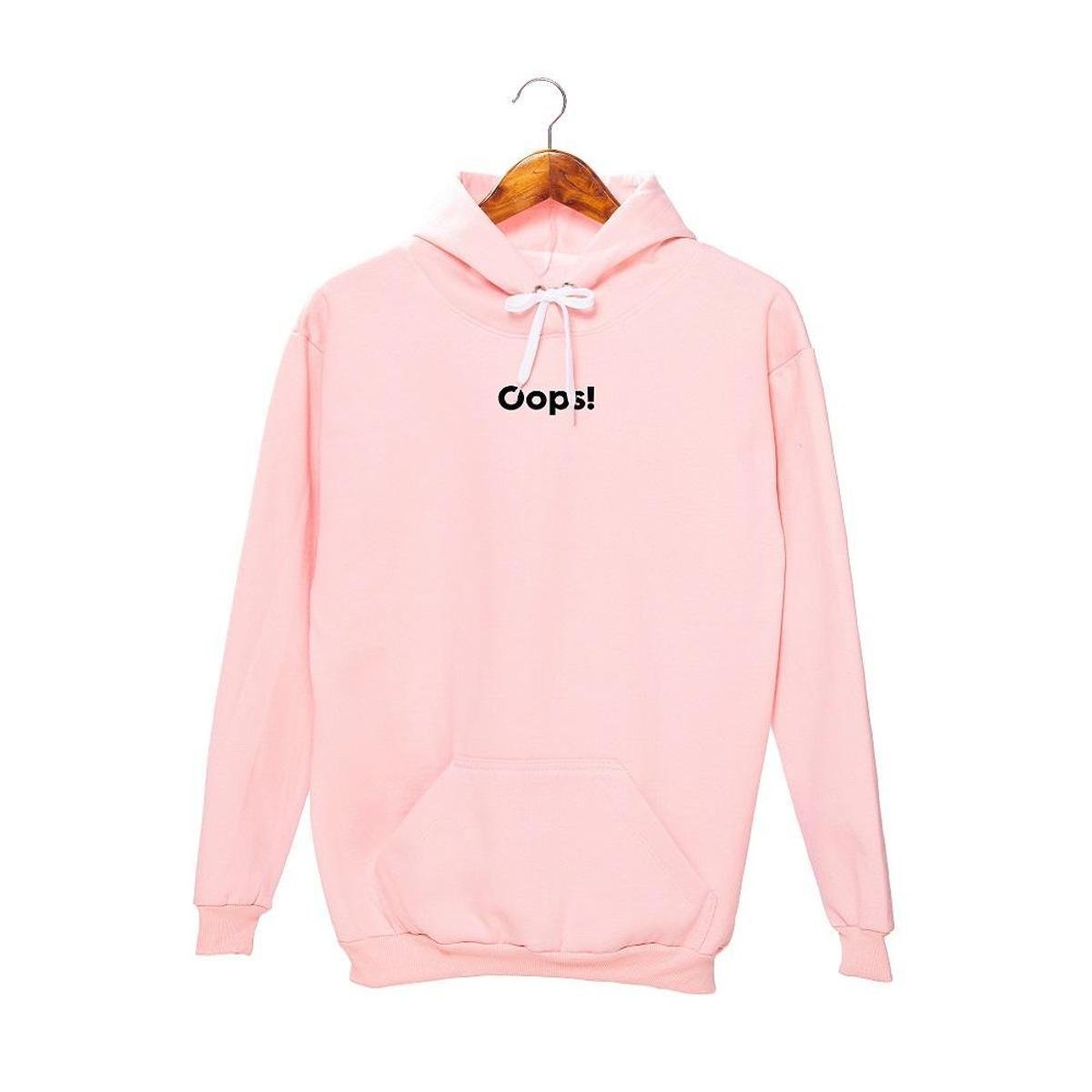 pink moletom com capuz supreme