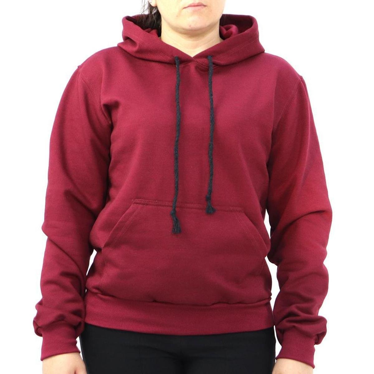 maroon moletom com capuz