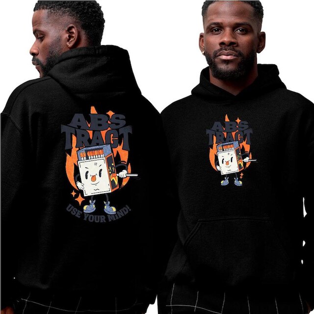 Blusa Moletom Com Capuz Box Of Fire Street Abstract