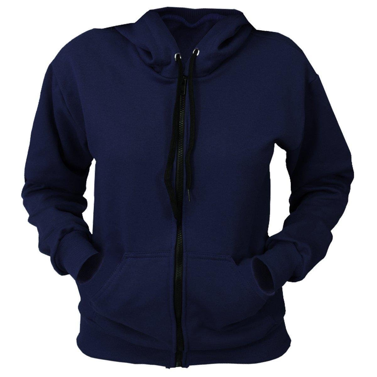 Blusa Moletom Com Ziper Masculino Azul Marinho Menor preço em Blusa Moletom Com Ziper Masculino Azul Marinho