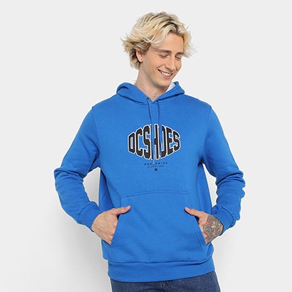Blusa Moletom Dc Shoes Solidwes com Capuz Masculina - Masculino
