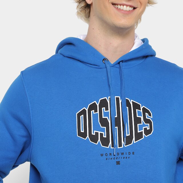 Blusa Moletom Dc Shoes Solidwes com Capuz Masculina