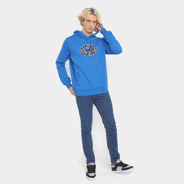 Blusa Moletom Dc Shoes Solidwes com Capuz Masculina