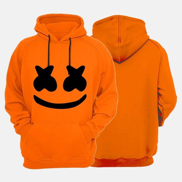 Blusa Moletom DJ Marshmallow Unissex Moleton Canguru Blusa de Frio Com Estampa Use Miron