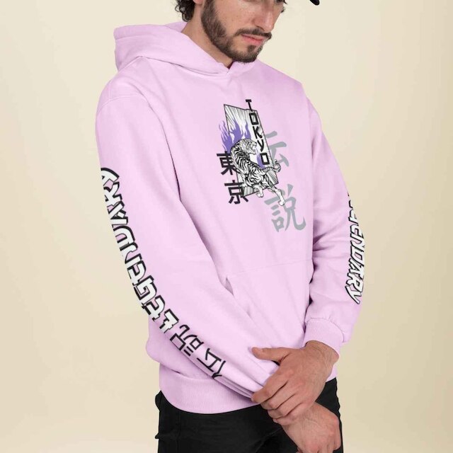 Blusa Moletom Estampado Casual Legendary
