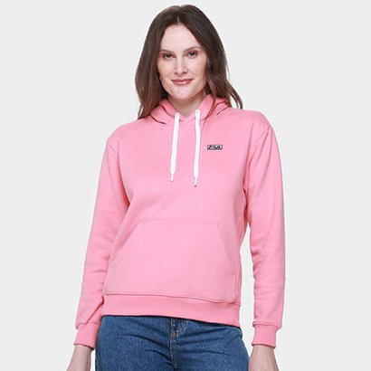 Blusa Moletom Fila Heritage Essential Com Capuz Feminino - Feminino