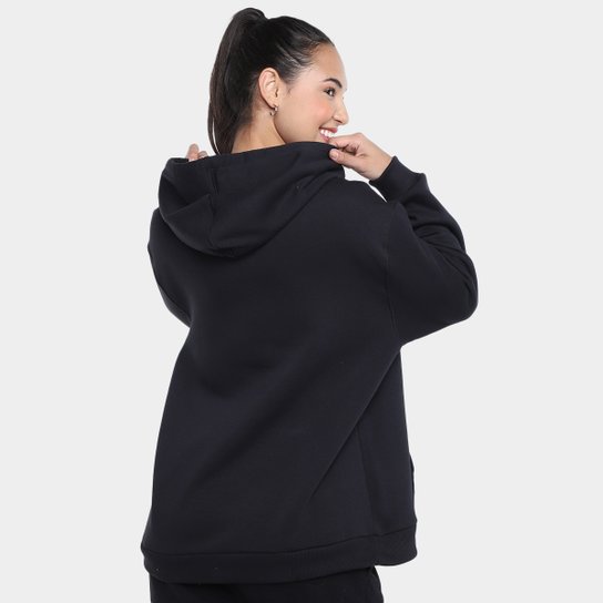 Blusa Moletom Fila Letter Winter Outline Com Capuz Feminina Zattini