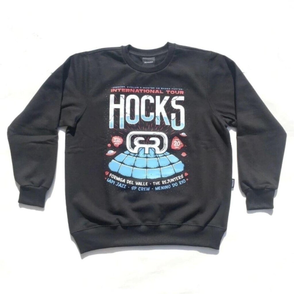 Blusa Moletom Hocks Careca Poster