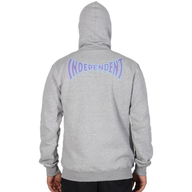 Blusa Moletom Independent Canguru Aberto Spanning Zip Hood