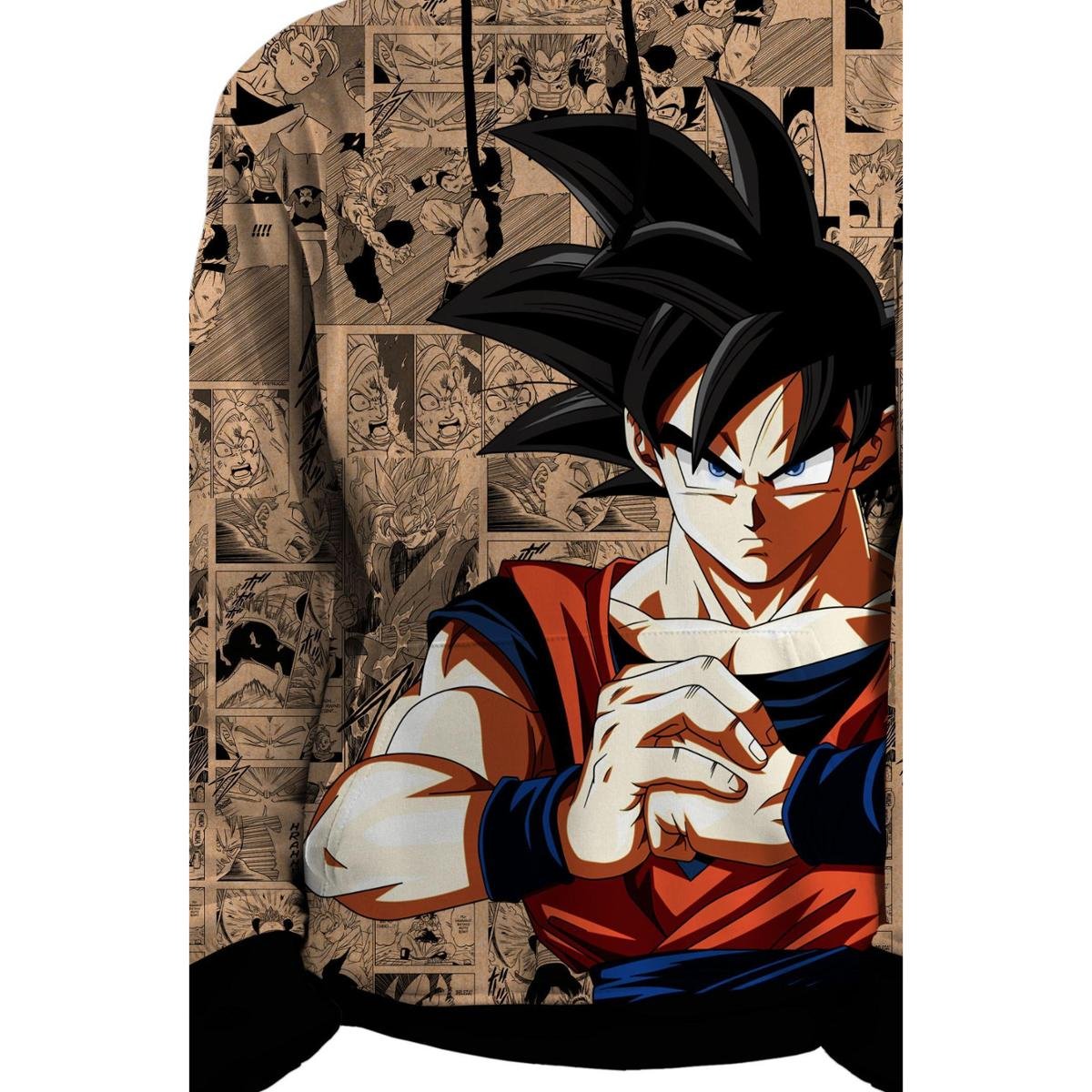 Blusa Moletom Masculina Dragon Ball Z Estampa 3d Full Print Zattini