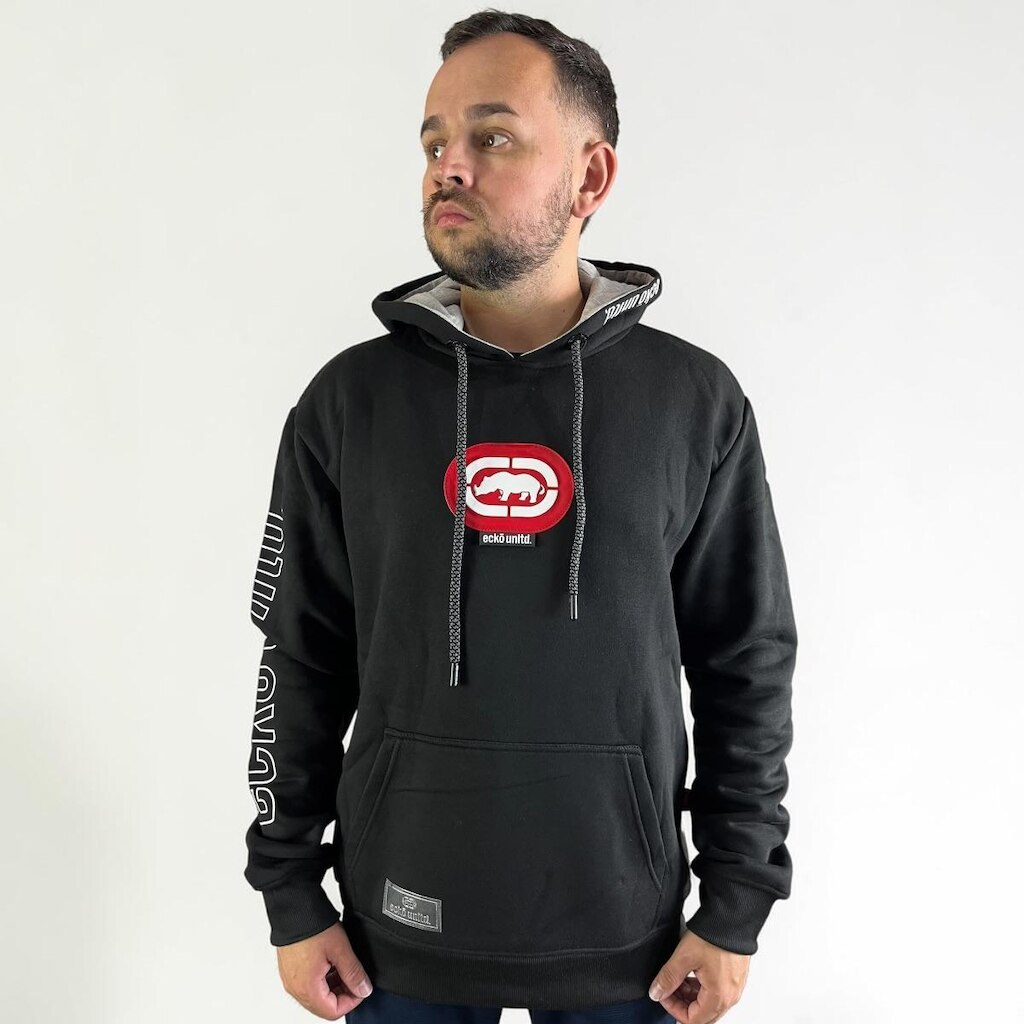 Blusa Moletom Masculina Ecko Unltd Original Capuz Canguru Streetwear Inverno