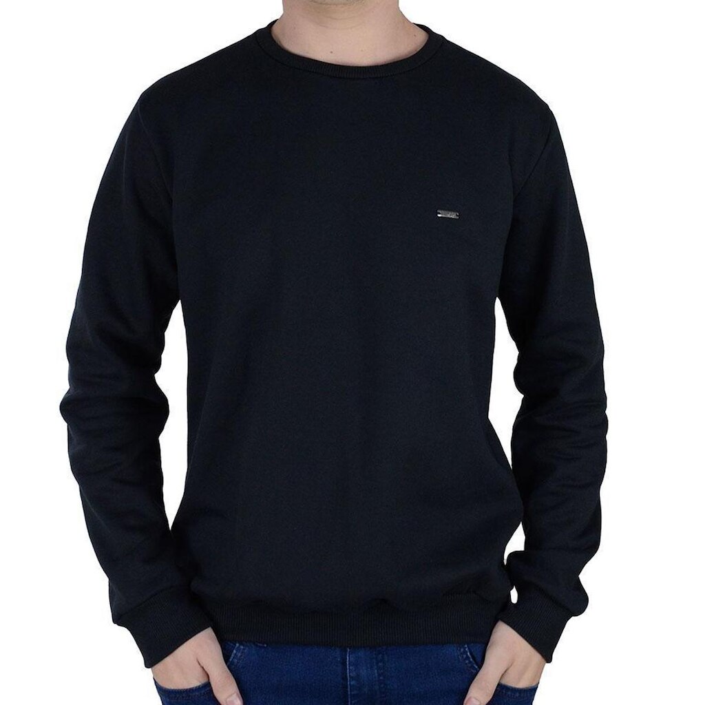 Blusa Moletom Masculina Hirlogs Peluciado Preta - 734A