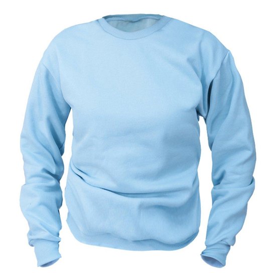 Blusa Moletom Masculina Lisa Fechada Azul Bebe Zattini